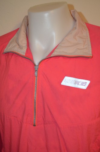 neon orange nike windbreaker