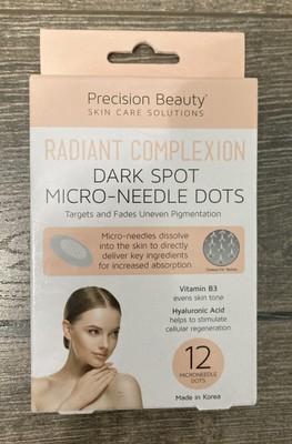 Precision beauty radiant complexion dark spot (12) micro-needle dots . New.