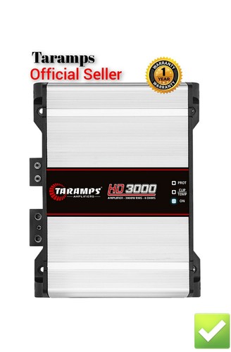 Taramps HD3000-4 Ohms / Digital Amplifier 3000 Watts Rms
