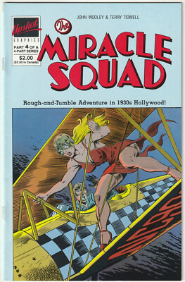 ✪ THE MIRACLE SQUAD #4, Upshot Graphics 1987 US-COMICHEFT TOP Z1