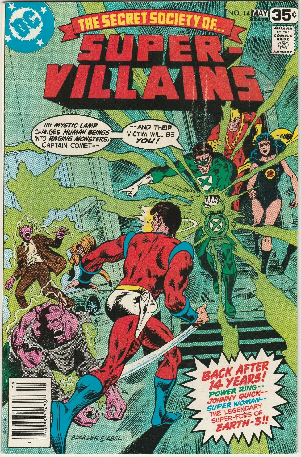 英語版　THE SECRET SOCIETY OF SUPER-VILLAINS THE SECRET SOCIETY OF SUPER-VILLAINS- #14 MAY 1978- DC