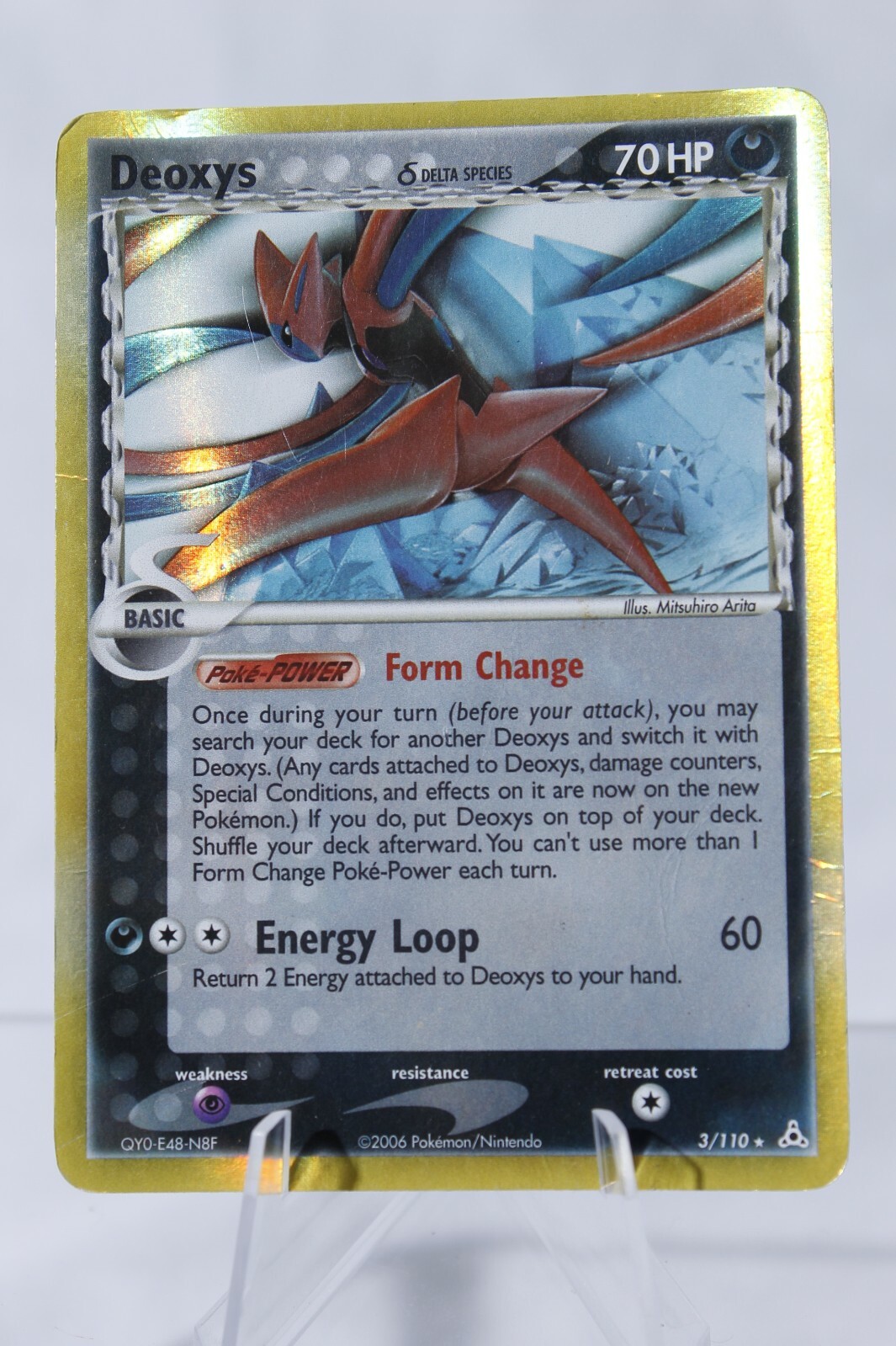 PSA10 デオキシス デルタ種 1ed 超希少 HOLON PHANTOMS Deoxys Delta Species Pokemon 2006 Holon Phantoms 1st ED