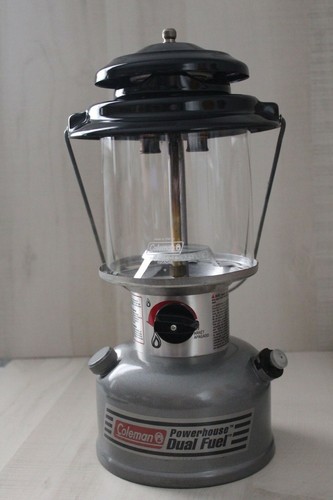 1999 Coleman Powerhouse Dual Fuel Lantern Model 690A048 Used