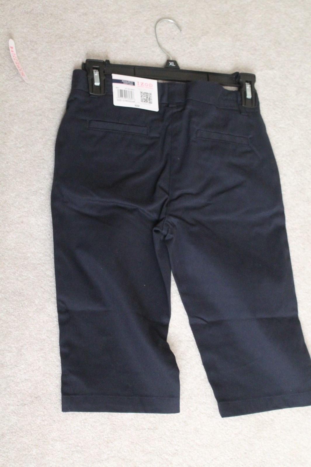 School Uniform Shorts IZOD Navy Blue SZ 12 Stretch Skimmer MSRP: $22 Now: $14.99