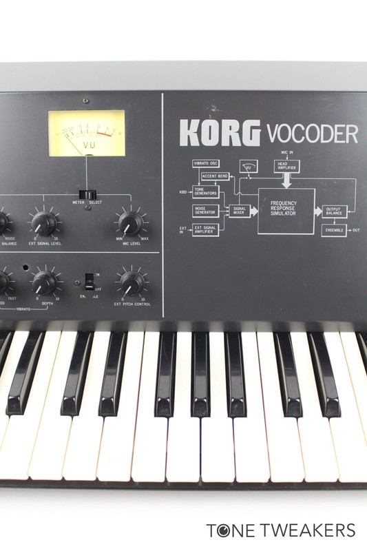 Korg VC10 Vocoder Keyboard Analog Synthesizer Pro Restored VINTAGE
