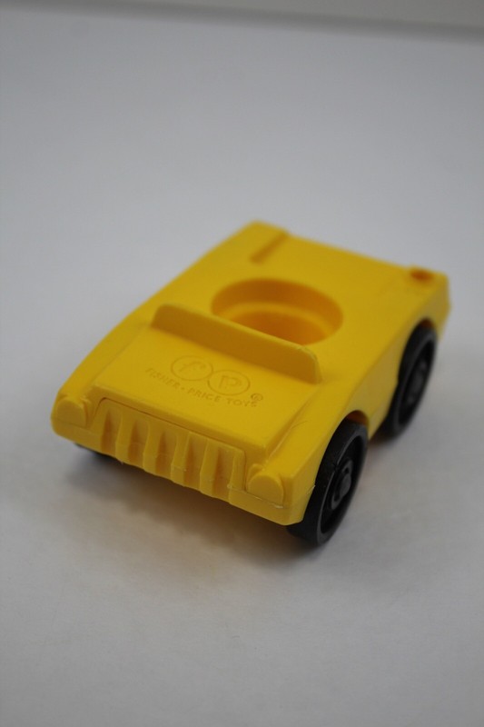 fisher price yellow car