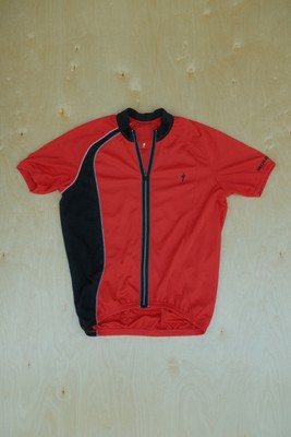 Specialized Racing Cycling Jersey Red & Black Men's Size Medium