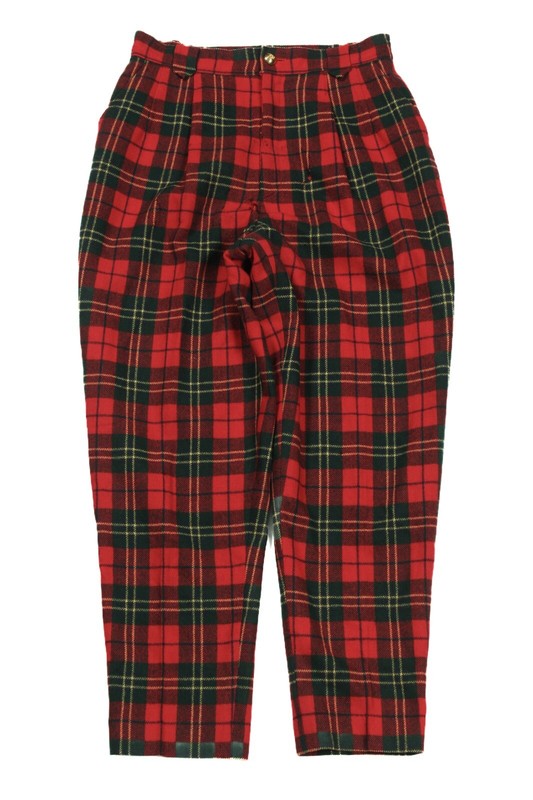 Vintage Tartan Laine Pantalon W28 L27 Ã  Carreaux Royal Stewart Tweed De 46af