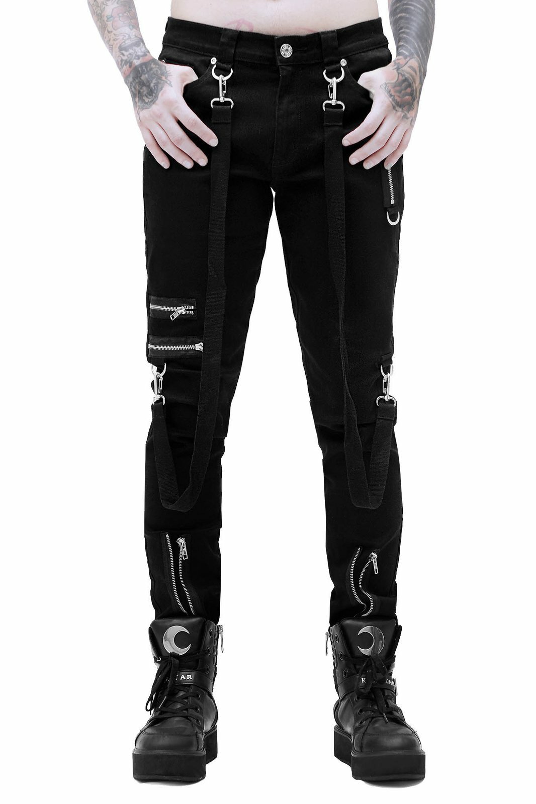 Killstar Steele Bondage Gothic Punk Alternative Straps