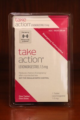 NEW Take Action Emergency Contraceptive Pill (Compare Plan B) 1 Dose Exp 01/2027