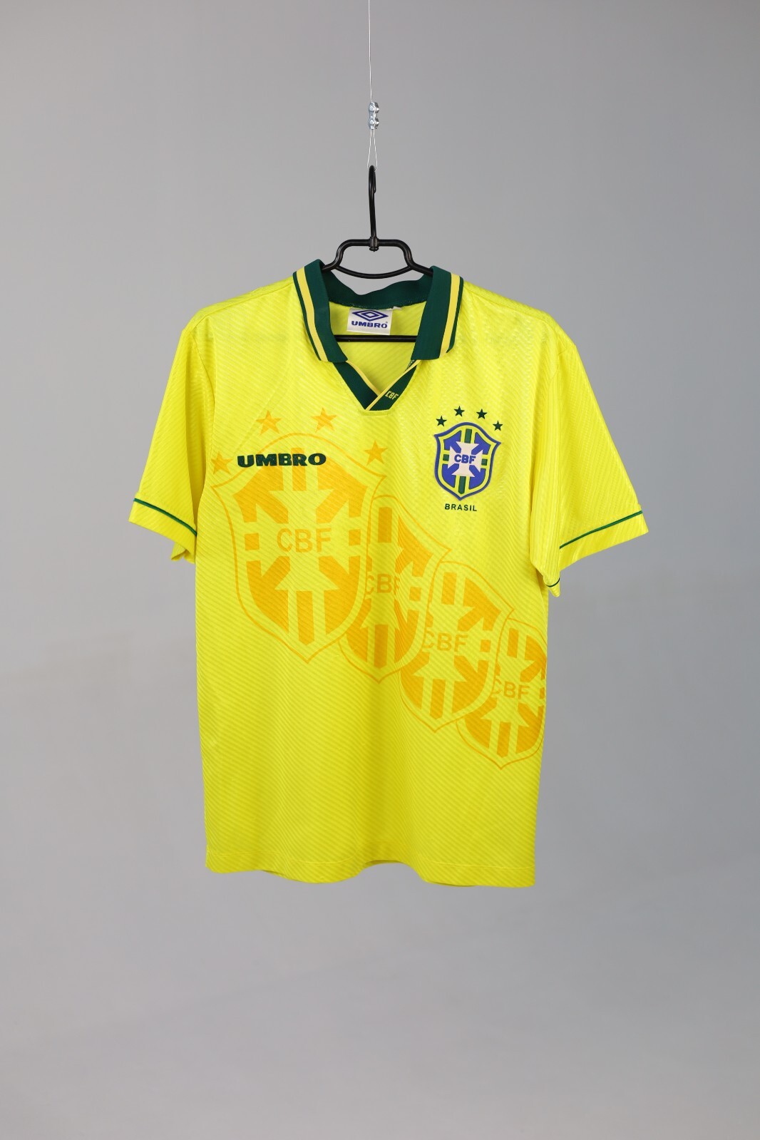 UMBRO CBF ブラジル代表 game shirt 94年 vintage UMBRO CBF ブラジル代表 game shirt 94年 vintage