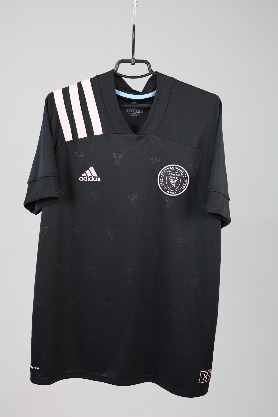 Inter Miami CF adidas サッカーウェア Lサイズ Inter Miami CF 2019-20 Away Jersey Adidas Soccer Shirt