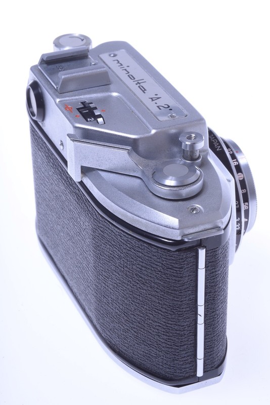 ✓ MINOLTA A-2 A2 35MM RANGE FINDER CAMERA *VERY NICE* 45MM 2.8