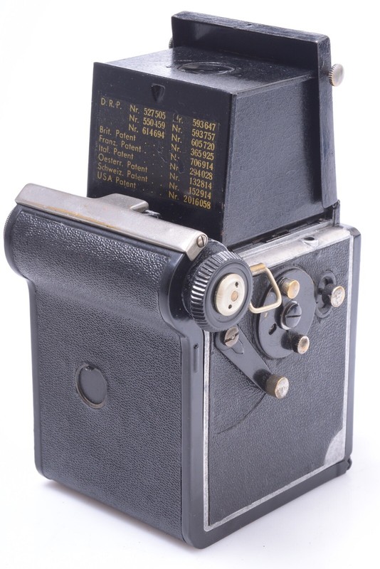 KW PILOT 6 6X6 120 ROLL FILM CAMERA W/ ANASTIGMAT 75MM 3.5 LENS IN FEET
