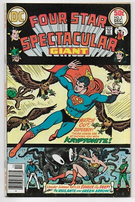 Four Star Spectacular 5 Superman Wonder Woman Green Arrow Reprints DC Comics