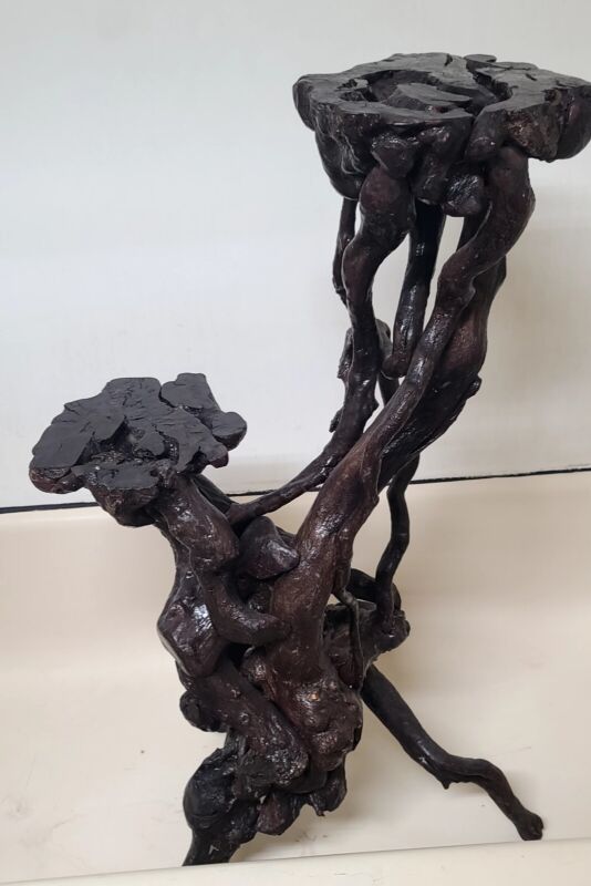 Large Chinese Scholar Tree Root Sculpture Late 19th Century?? Very old. 33x19in