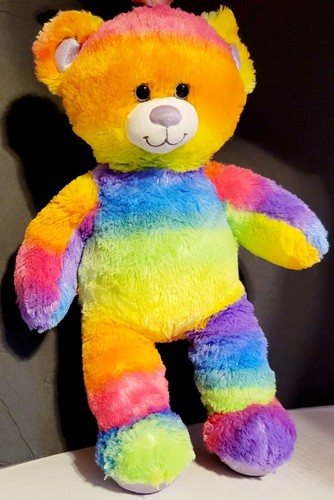 Build A Bear Plush - Rainbow Bear 日本未発売 Amazon.com: BUILD A BEAR Plush - Rainbow Bear : Toys & Games
