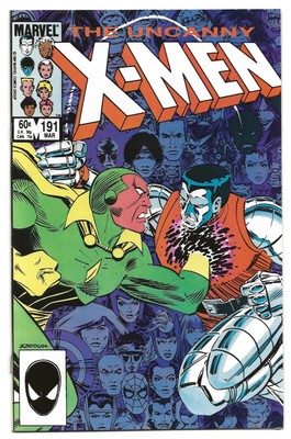 Uncanny X-Men #191  NM+  First Appearance of Nimrod