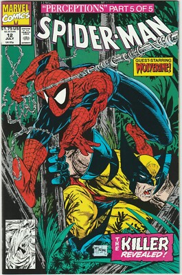 SPIDER-MAN: PERCEPTIONS PART 5 OF 5 #12 JULY 1991 - MARVEL COMICS GROUP