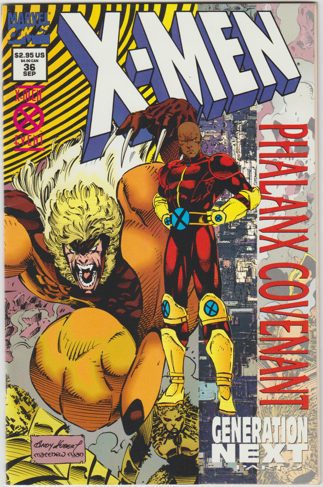 COMIC BOOK MARVEL COMICS X-MEN GENERATION NEXT PART 2 36
