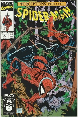 SPIDER-MAN: PERCEPTIONS PART 1 OF 5 -  #8 MARCH 1991 - MARVEL COMICS GROUP
