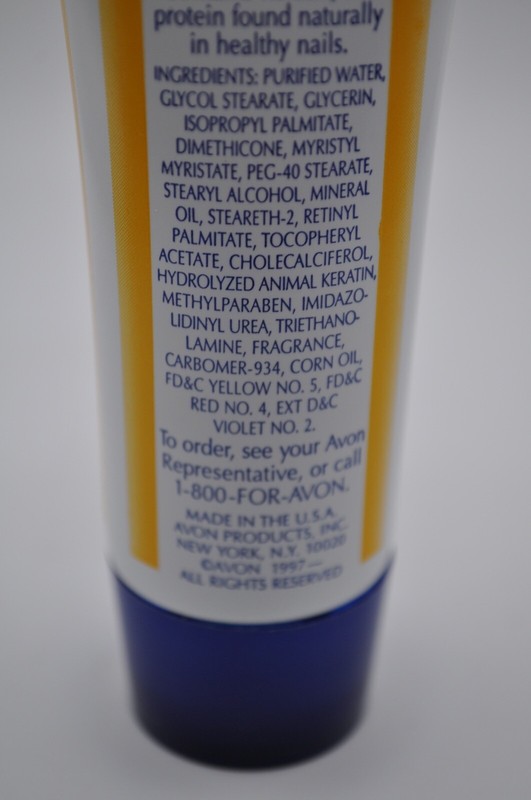 Vintage AVON Vita Moist Hand and Nail Cream 1997 New Old Stock