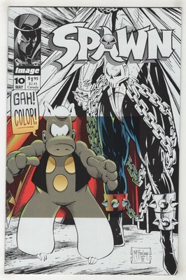 Spawn #10 (May 1993, Image) [Cerebus, Superman] Dave Sims, Todd McFarlane -v