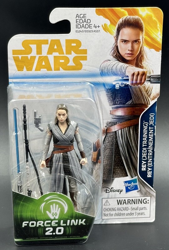 Hasbro 2018 REY (Jedi Training) Sealed Star Wars 3.75" Force