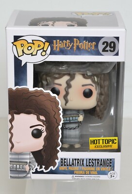 Funko Pop 'Harry Potter' BELLATRIX LESTRANGE Figure #29 NRFB