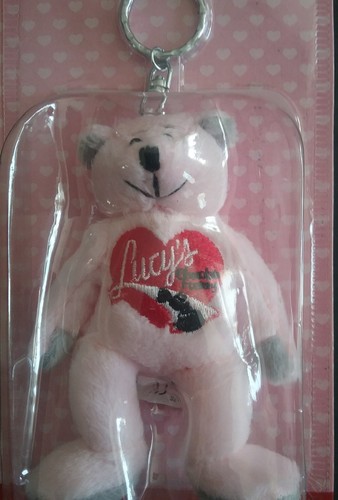 I Love Lucy 50th Anniversary Commemorative Key Chain Pink Bear Lucille Ball
