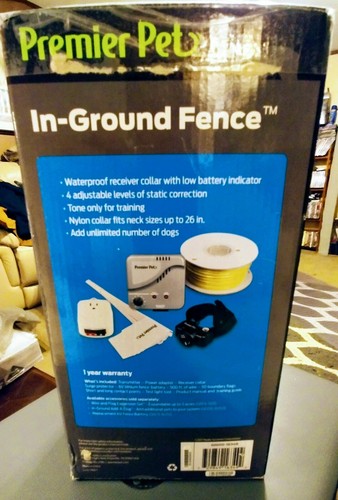 BRAND NEW SEALED Premier Pet In-Ground Fence GIG00-16349