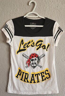 MLB genuine Merchandise By 5Th & Ocean Girls Size 14 Pittsburgh Pirates Shirt 