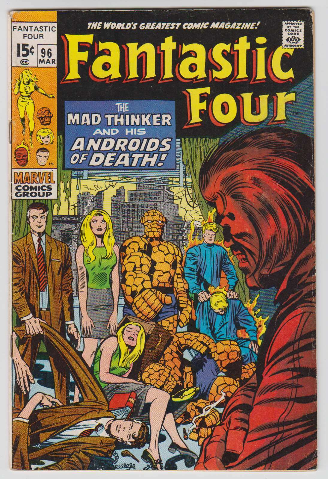 L9068: Fantastic Four #96, Vol 1, F/VF Condition | eBay
