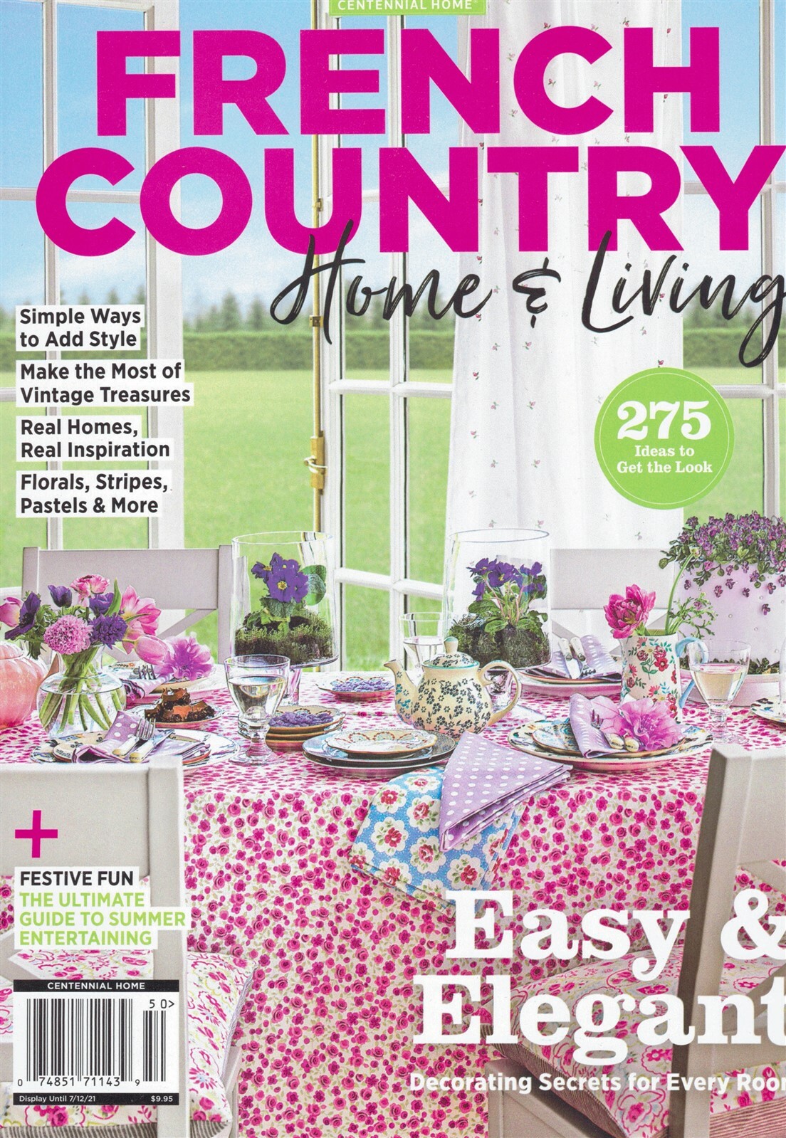 Centennial Home Magazine 2022  Easy and Elegant FRENCH 