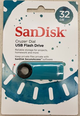 SanDisk Cruzer Dial 32GB Blue