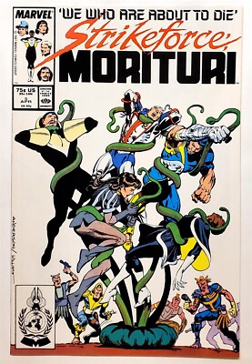 Strikeforce: Morituri #5 (April 1987, Marvel) 6.5 FN+ 