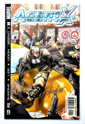 Agent X #1 Signed Alvin Lee Marvel Comics