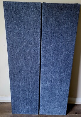 Chenille Narrow Sound Absorbing Wall Panels - SET of 6