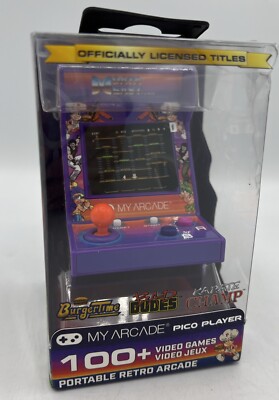 My Arcade Data East Hits Pico Player Portable Tiny Arcade Machine 100+ Games