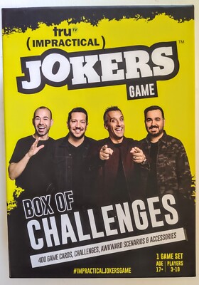 Tru TV Impractical Jokers Game: Box Of Challenges,  + Mad Libs