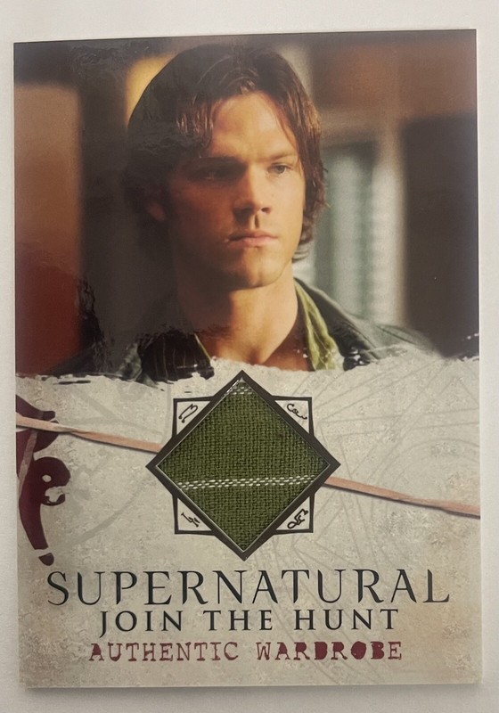 Supernatural Seasons 1-3 Sam Winchester Wardrobe Card M19
