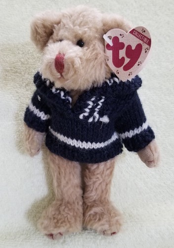 TY Collectible 1993  FRASER Plush Stuffed Tan Bear 8 1/2" Pr