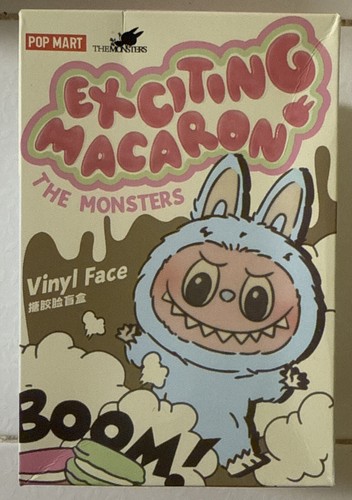 THE MONSTERS Macaron labubuラブブ　soymilk Labubu The Monsters Exciting Macaron Vinyl Face Series Soy