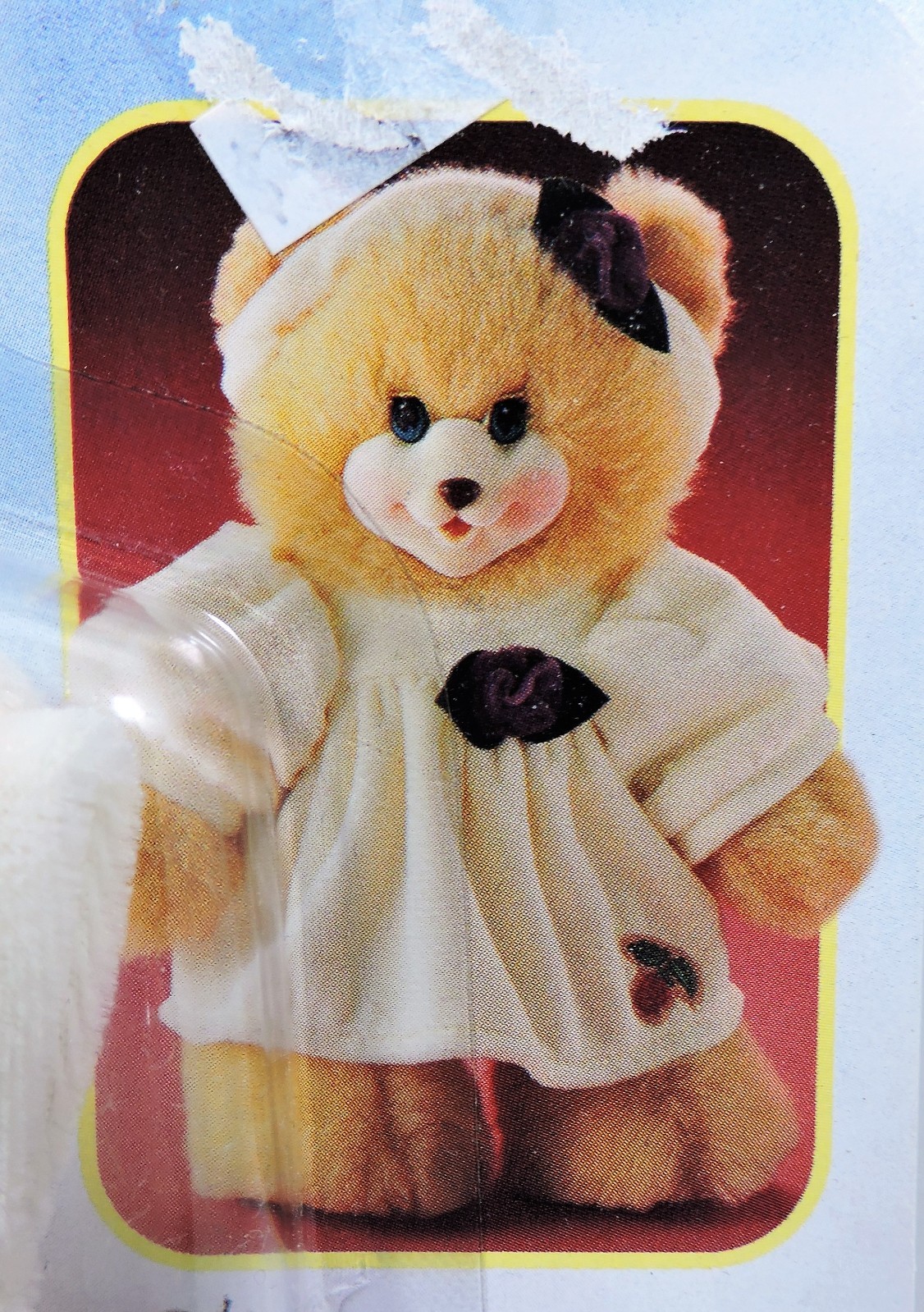 Briarberry Collection, Briarberry Bear Wear White Dress & Headband Outfit VTG