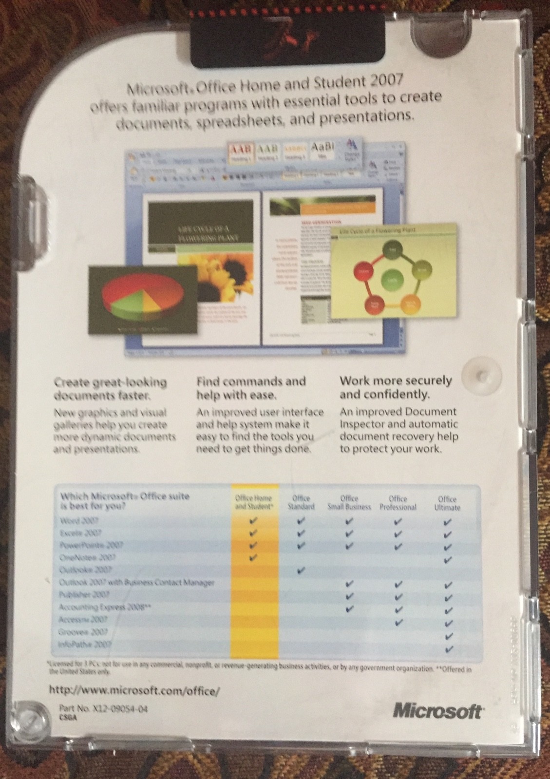 Microsoft Office Home & Student 2007