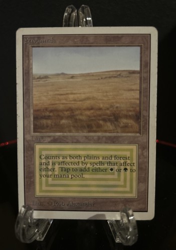 Magic the Gathering Savannah Unlimited Dual Land Regular LP