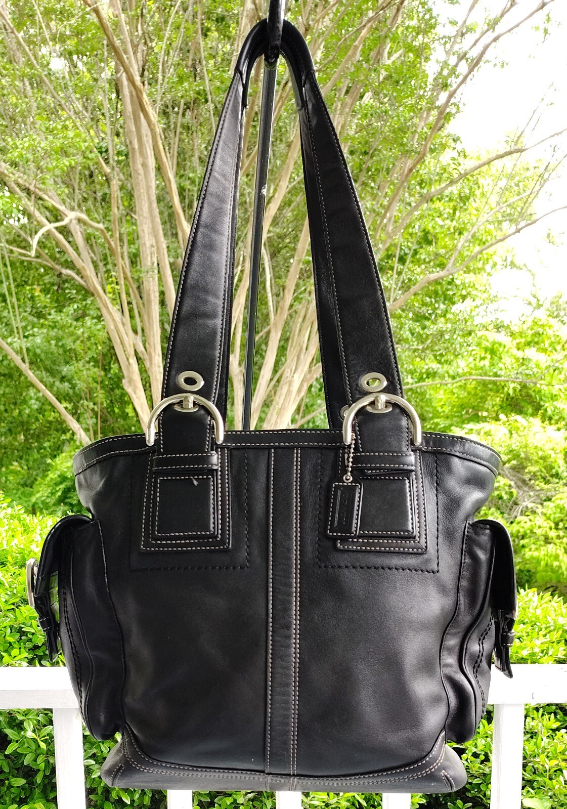 バッグ Coach Soho Black Shoulder Hand Bag y2k Vintage Coach Soho 3653 Hobo Shoulder Bag Black Leather Y2K