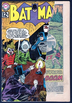 Batman 152 - First Team Appearance of the False Face Society