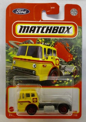 2022 MATCHBOX * D CASE * 1965 FORD C900 SHELL OIL 63 / 100 COMBINE SHIPPING