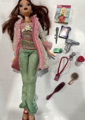 rare my scene doll barbies friend delancey styling head brand new in box 286040083897